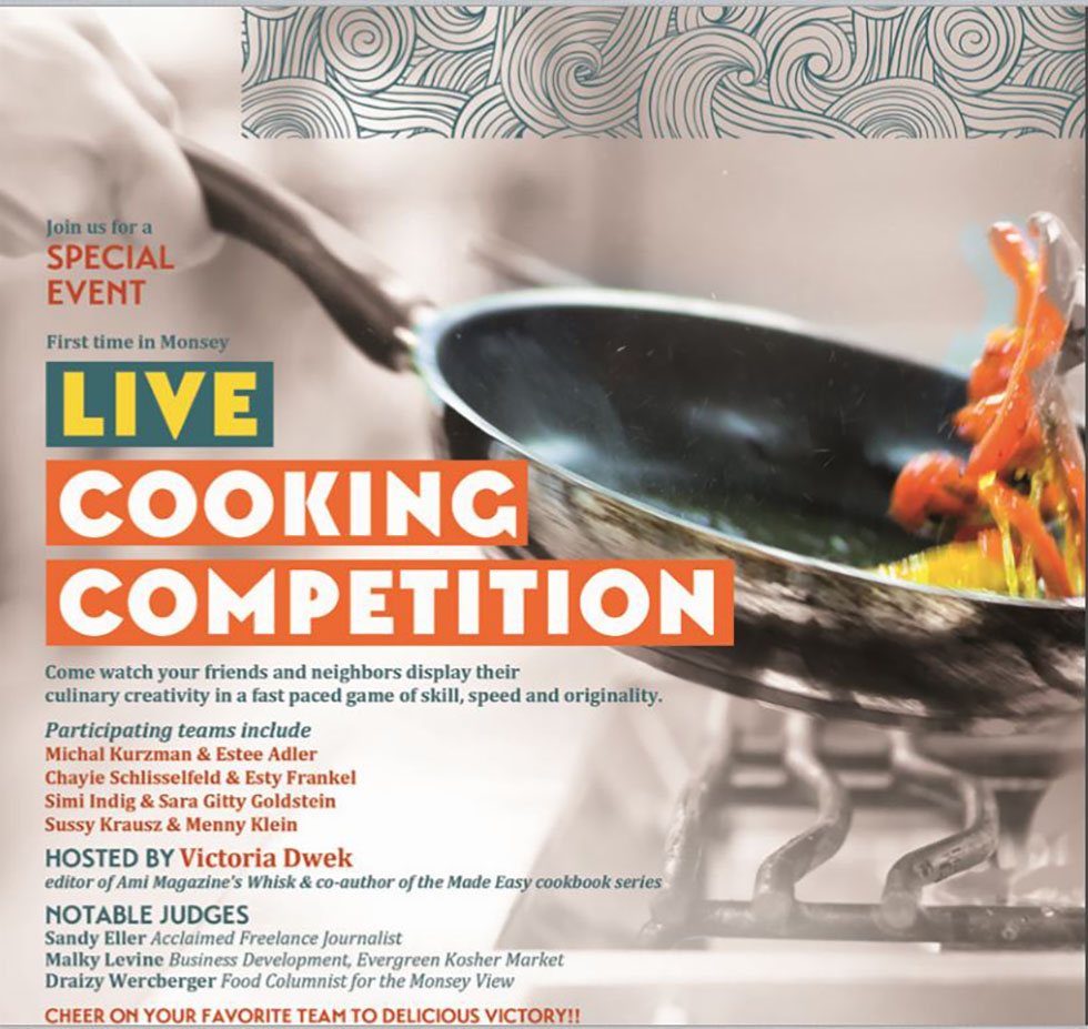 Cooking Competition in Benefit for Ohr V’Daas